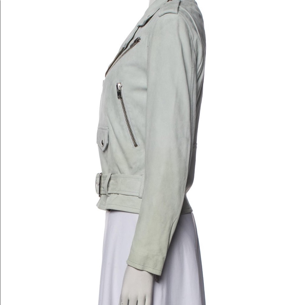 Leather jacket mint IRO 100% real